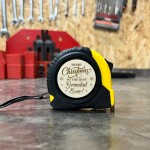 Christmas Gift for Grandad Engraved Tape Measure Grandparents