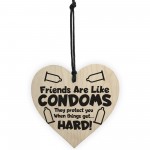 Funny Rude Friendship Plaque Novelty Birthday Christmas Gift