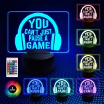 Gaming Sign For Boys Bedroom LED Neon Sign Man Cave Son Birthday