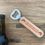 Funny Secret Santa Gift For Men Bottle Opener Gift For Him Beer