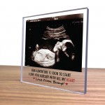 Daddy To Be Gift Mummy To Be Gift From Bump Personalised Plaque