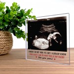Daddy To Be Gifts Plaque Personalised Baby Shower Gift From Bump