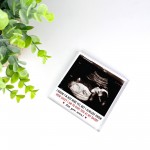 Daddy To Be Gifts Plaque Personalised Baby Shower Gift From Bump