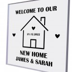 Personalised House Warming Gift New Home Gift For Couple Family