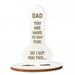 Funny JOKE Dad Gift For Birthday Christmas Engraved Dad Gift