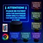 Neon Bar Sign Home LED Sign FUNNY Man Cave Pub Bar Sign
