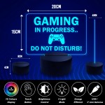 Gaming LED Games Room Neon Sign 16 Colour Changing Night Light