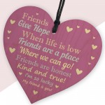 Friendship Heart Best Friend Gift Birthday Christmas