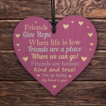 Friendship Heart Best Friend Gift Birthday Christmas