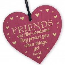 FUNNY HILARIOUS FRIENDSHIP SIGN Thank You Gift For Best Friend