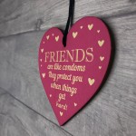 FUNNY HILARIOUS FRIENDSHIP SIGN Thank You Gift For Best Friend