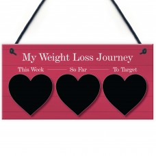 My Weight Loss Journey Tracker Hanging Wall Sign Gift For Her