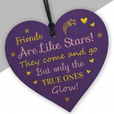 Friendship Plaque Friends Are Like Stars Best Friend Gift Wood