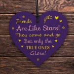 Friendship Plaque Friends Are Like Stars Best Friend Gift Wood
