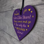Friendship Plaque Friends Are Like Stars Best Friend Gift Wood