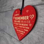 Handmade Wooden Heart Always Remember Loved More Than You Know