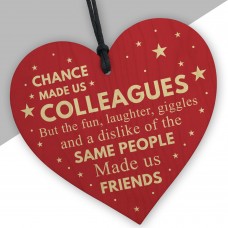 Chance Made Us Colleagues Work Leaving Gifts for Her Him Friend