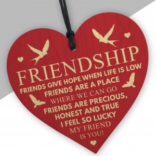 Friend Gifts For Women Men Best Friendship Gift Friend Gift Wood