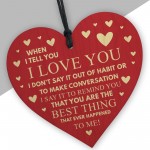I Love You Plaque Gifts For Her Husband Wife Gift For Women Men