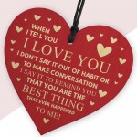 I Love You Plaque Gifts For Her Husband Wife Gift For Women Men