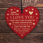 I Love You Plaque Gifts For Her Husband Wife Gift For Women Men