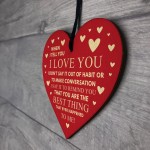 I Love You Plaque Gifts For Her Husband Wife Gift For Women Men