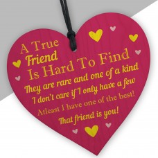 Best Friendship Gift Plaque for Special Friend Women Him Her