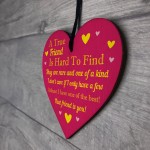 Best Friendship Gift Plaque for Special Friend Women Him Her