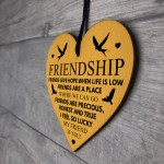 Friend Gifts For Women Men Best Friendship Gift Plaque Special