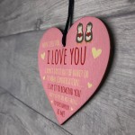 Valentines Day Gift For Him Her WHEN I TELL YOU I LOVE YOU Gift