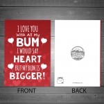 Anniversary Card Funny Banter Valentines Card For Boyfriend