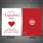 Funny Valentines Card For Him Her Valentines Day Card Wife