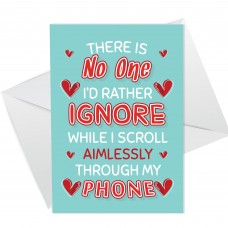 Valentines Card For Boyfriend Girlfriend Joke Funny Valentine's 