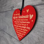 Gift For Soulmate on Valentines Day Anniversary Birthday Husband
