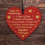 2nd Wedding Anniversary Gifts for Husband Wife Boyfriend