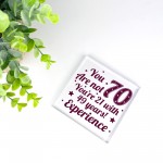 70th Birthday Gift For Women Men 70th Birthday Gift For Mum Dad 