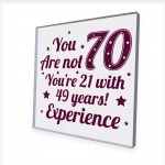 70th Birthday Gift For Women Men 70th Birthday Gift For Mum Dad 