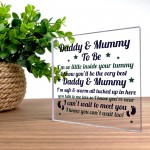 Mummy To Be Gift Daddy To Be Gift Plaque Baby Shower Gift