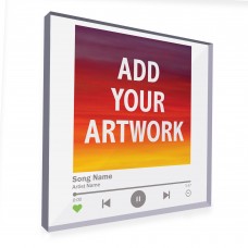 Custom Acrylic Song Music Block Gift For Him Her Freestanding 