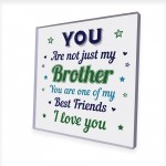 Novelty Brother Gift For Birthday Gift Acrylic Plaque Friendship