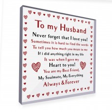 Anniversary Gift For Husband Romantic Husband Gifts Birthday