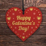 Galentines Day Gift For Friend Wooden Heart Valentines Day Gifts