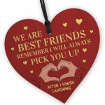 Best Friends Heart Gift For Birthday Christmas Friendship Gift