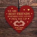 Best Friends Heart Gift For Birthday Christmas Friendship Gift