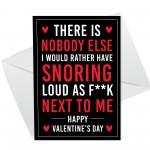 Funny Valentines Day Rude Card For Husband Boyfriend Valentine's