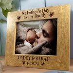 1st Fathers Day As My Daddy Gift For Daddy From Daughter Son