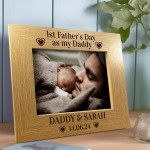 1st Fathers Day As My Daddy Gift For Daddy From Daughter Son