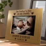 1st Fathers Day As My Daddy Gift For Daddy From Daughter Son