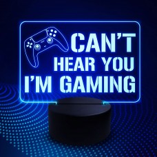 Gaming Bedroom LED Sign Gift For Gamer Games Room Bedroom