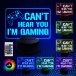 Gaming Bedroom LED Sign Gift For Gamer Games Room Bedroom